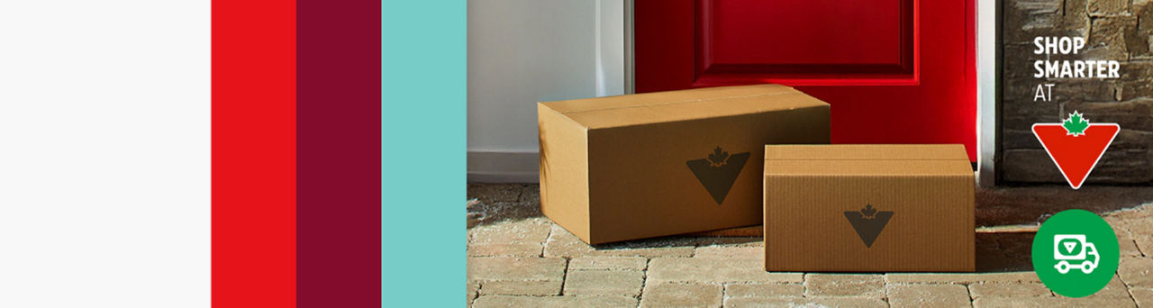 Free local shipping on eligible orders over $99* *Exclusive to Triangle Rewards® members on Standard Delivery items at select stores. Pre-tax. Terms and conditions apply. Learn More